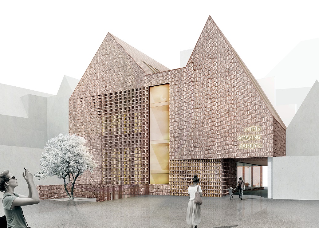 Das NEUE BUDDENBROOKHAUS, Visualisierung,  die LÜBECKER MUSEEN