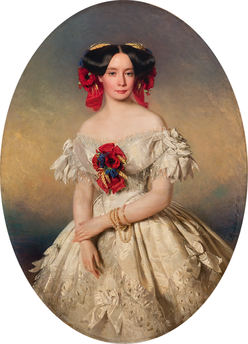 Richard Lauchert: Sophie von Sachsen- Weimar-Eisenach, 1855; © Klassik Stiftung Weimar, Museen