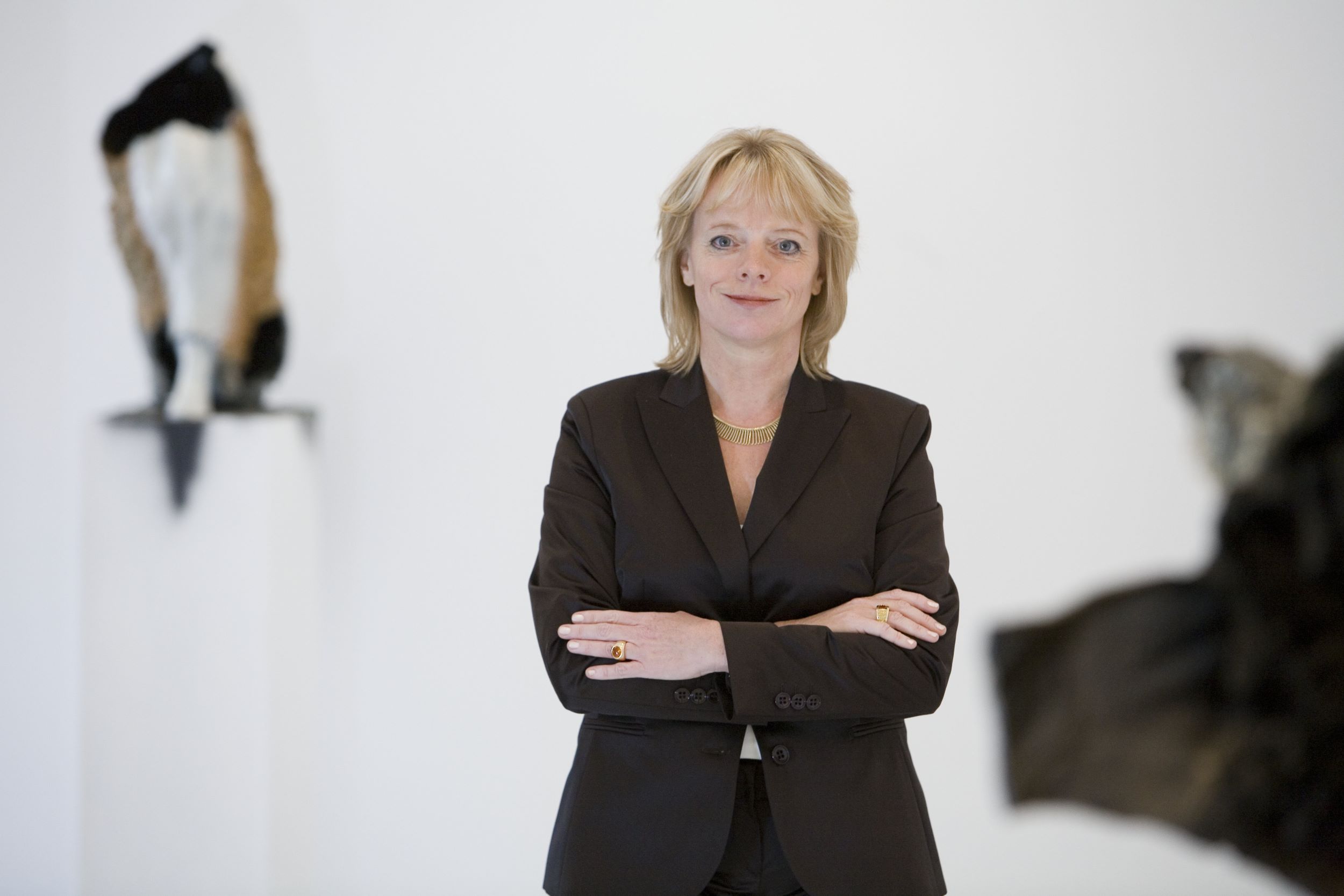 Monika Schnetkamp erhält die Maecenas-Ehrung des Arbeitskreises selbständiger Kultur-Institute e. V. – AsKI für die herausragende Förderung der zeitgenössischen Kunst und Kultur., Foto: Claus Langer