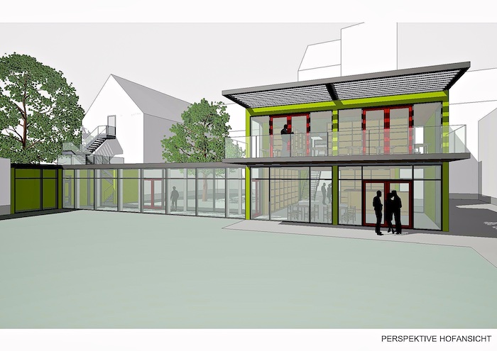   Entwurf des neugestalteten Winckelmann-Museums,  Architekturbüro König 2016, Foto: Winckelmann-Gesellschaft e.V., Stendal