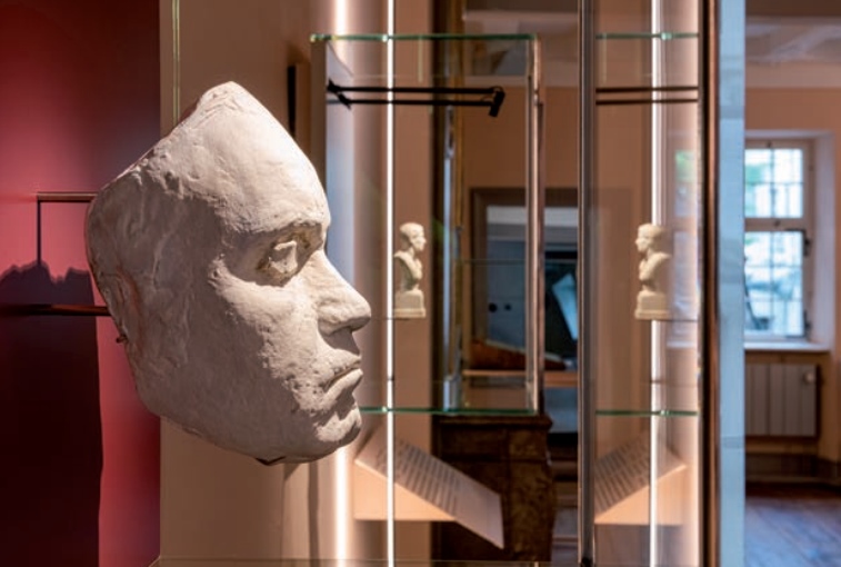 Ansicht aus der neuen Dauerausstellung,© Beethoven-Haus Bonn, Foto: David Ertl