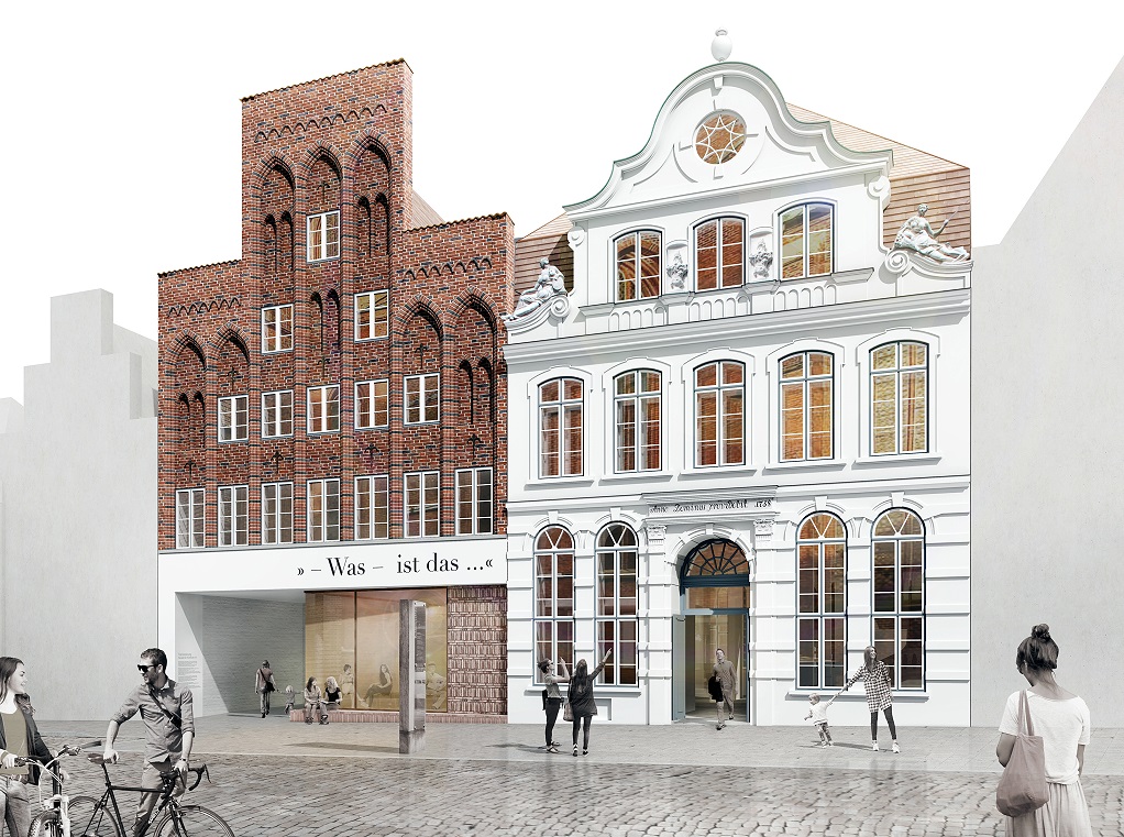 Das NEUE BUDDENBROOKHAUS, Visualisierung,  die LÜBECKER MUSEEN