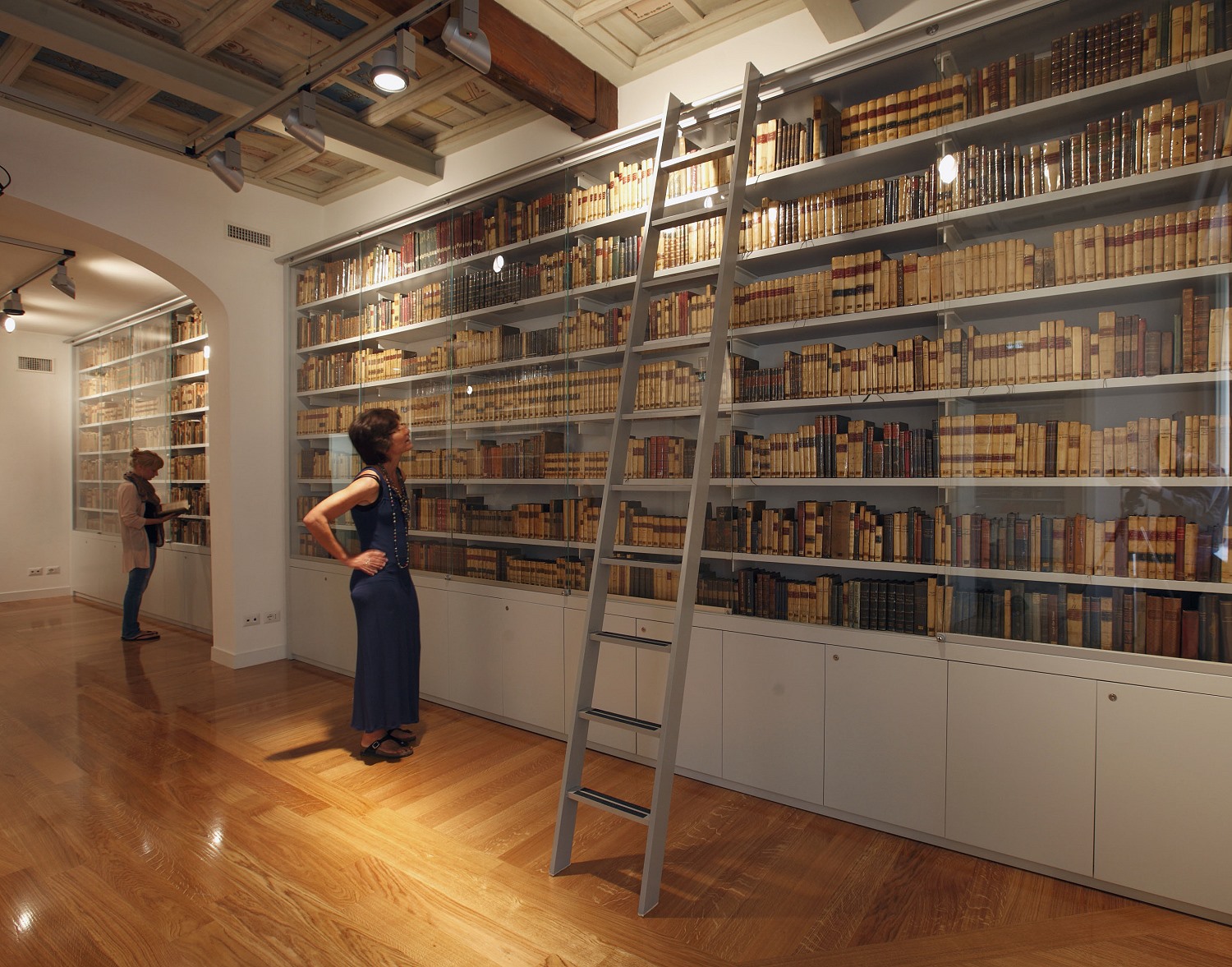 Casa di Goethe: Die Bibliothek des Deutschen Künstlervereins, Foto: Martin Claßen