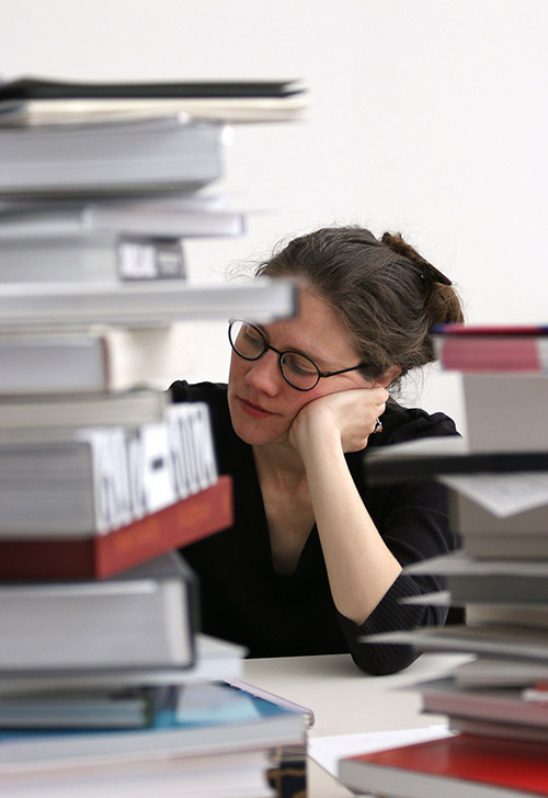 Jurysitzung, Foto: Carolin Blöink / Stiftung Buchkunst Jurysitzung, Foto: Carolin Blöink / Stiftung Buchkunst