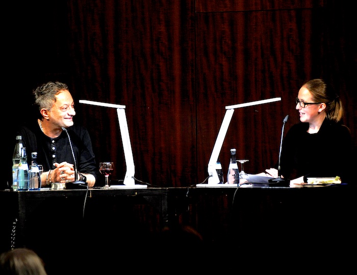 Lesung mit Feridun Zaimoglu, Moderation: Vanessa Greiff, Foto: Deutsches Literaturarchiv Marbach