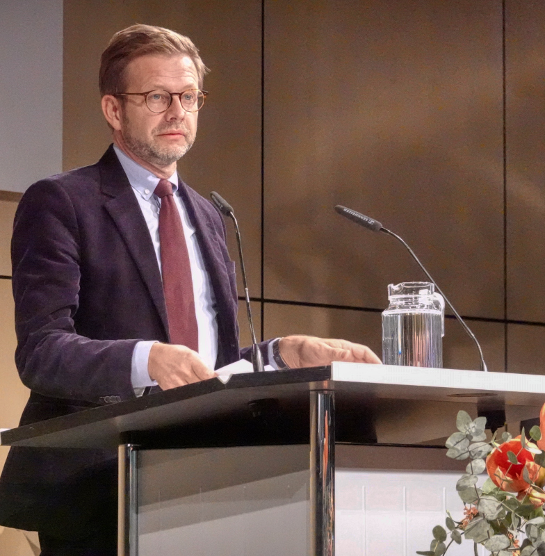 Florian Illies, Maecenas-Ehrung 2019 in der Akademie der Künste in Berlin, © Franz Fechner, Bonn