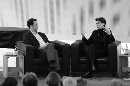 „Vom Krieg erzählen“, Gustav Seibt und Carolin Emcke, Herbsttagung 2014, Darmstadt, Foto: © Deutsche Akademie „Vom Krieg erzählen“, Gustav Seibt und Carolin Emcke, Herbsttagung 2014, Darmstadt, Foto: © Deutsche Akademie