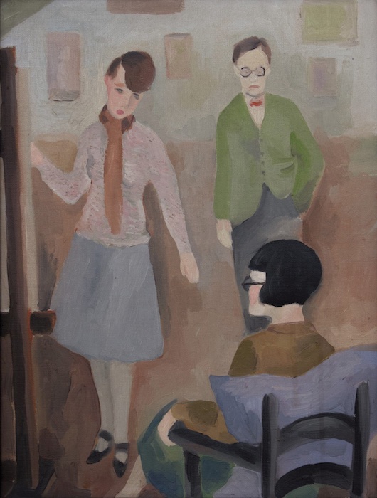Martel Schwichtenberg, ‘Im Atelier‘, 1921-1923, Öl auf Leinwand, Foto: © Stiftung Schleswig-Holsteinische Landesmuseen