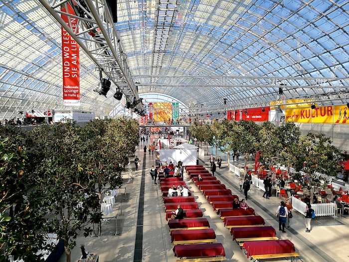 Buchmesse Leipzig 2017, Glashalle, Foto: Franz Fechner, Bonn