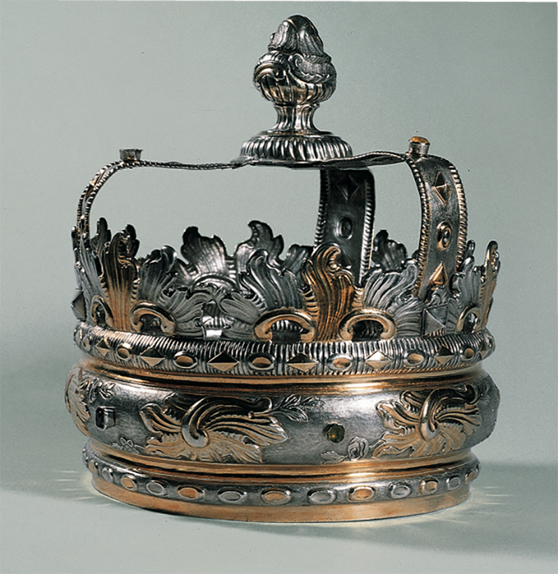 Das Jüdische Museum Franken in Fürth:Torakrone, © JMF, Foto: Richard Kraus, Nürnberg;