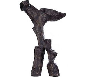 Nike, Ehrengabe Maecenas-Ehrung, Manfred Sihle-Wissel, Bronze, 2003, Foto: Lubricht, Worpswede