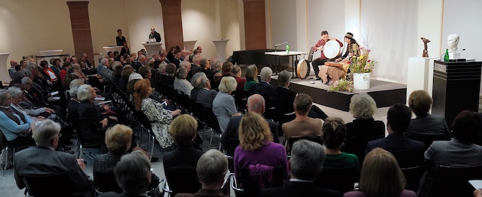 Festakt im Arkadensaal des Freien Deutschen Hochstifts, Foto: Alexander Paul Englert, Frankfurt a. M.