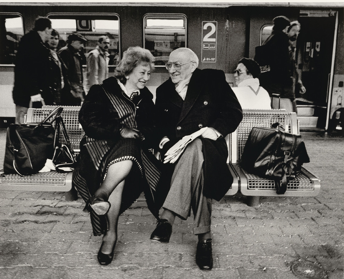 Teofila und Marcel Reich-Ranicki, Fotografie, 1994, Germanisches  Nationalmuseum, Nürnberg, © archivstefanmoses