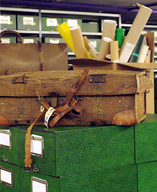 Der Nachlass des Philosophen Hans-Georg Gadamer nach Abschluss der ersten Ordnungsphase, Foto: Korner/DLA