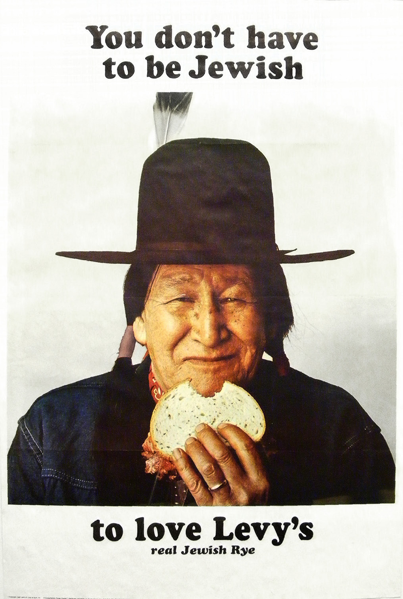 Bill Bernbach, You don’t have to be Jewish…, New York, 1967, Farboffset, Foto: Museum Brot und Kunst