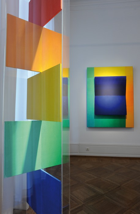 Taten des Lichts: Mack & Goethe, Blick in die Ausstellung, Foto: Barbara Steingießer