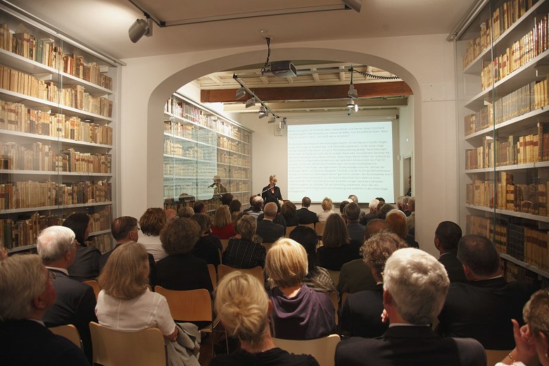 Einweihung der neuen Räume der Casa di Goethe Rom am 20. September 2012 Foto: Alberto Novelli, Rom