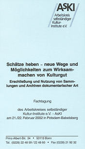 Fachtagung Schätze heben 