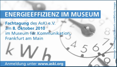 Fachtagung Energieeffizienz im Museum