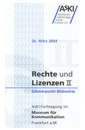 Fachtagung Rechte und Lizenzen II